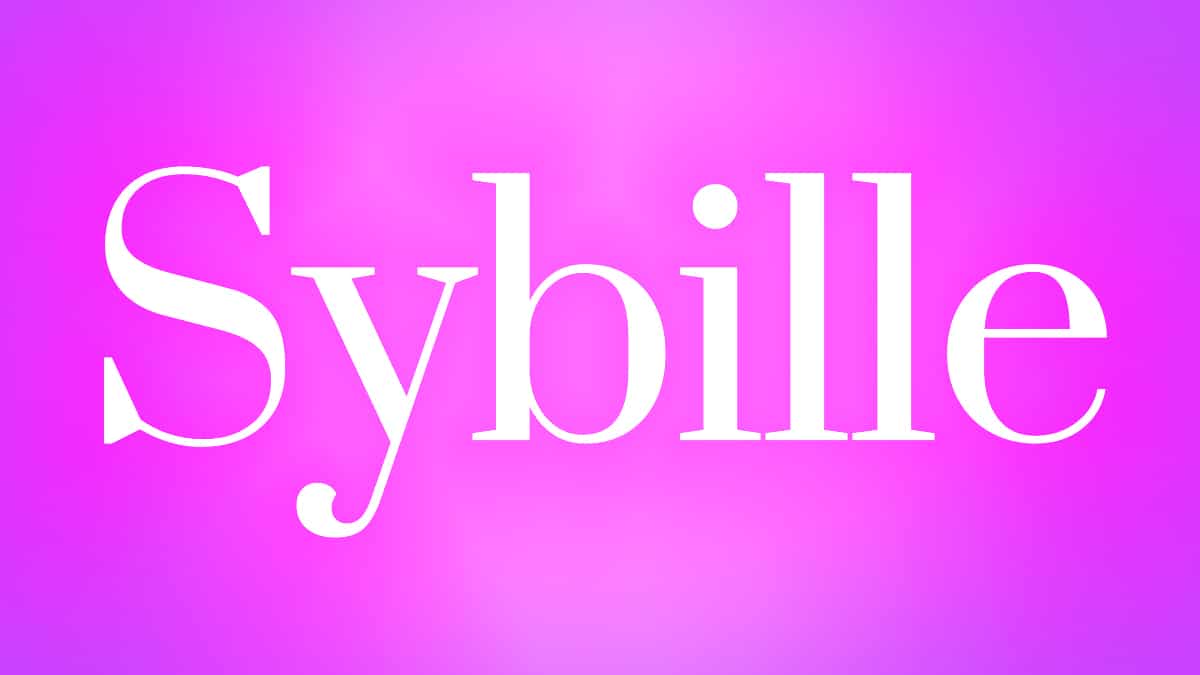 Prénom Sybille en tendance