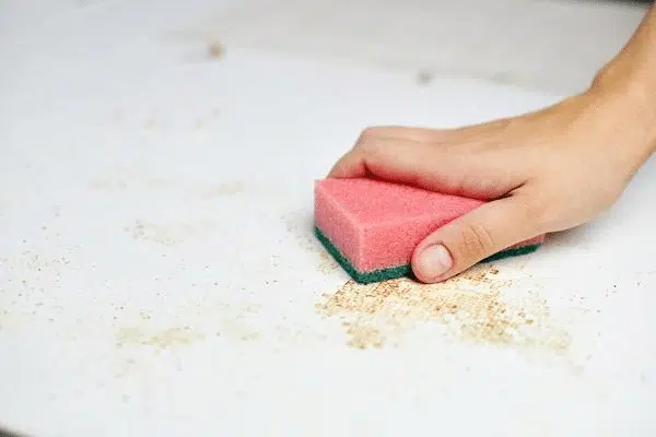 Nettoyage des surfaces en cuisine