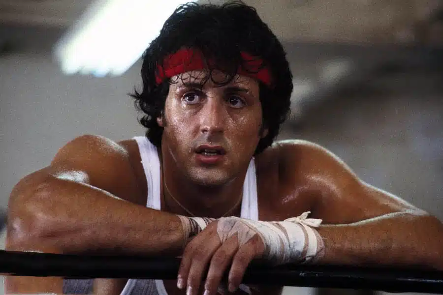 Stallone dans Rocky, icône du cinéma
