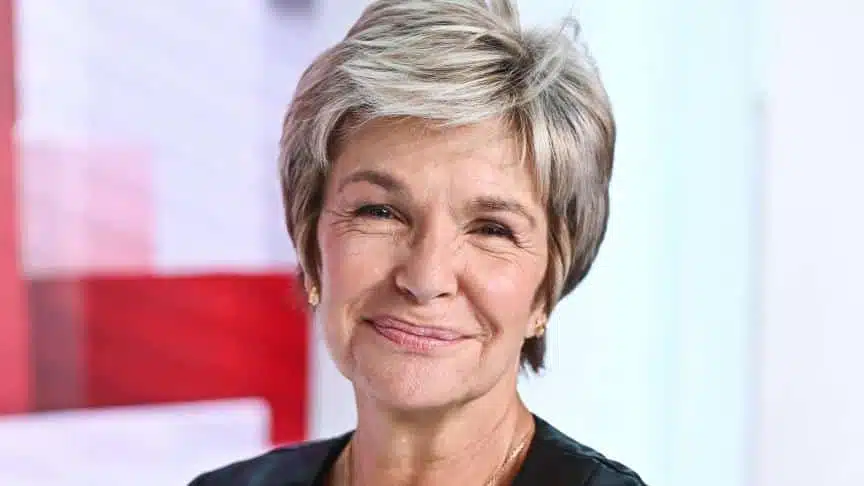 Véronique Jannot avec ses enfants