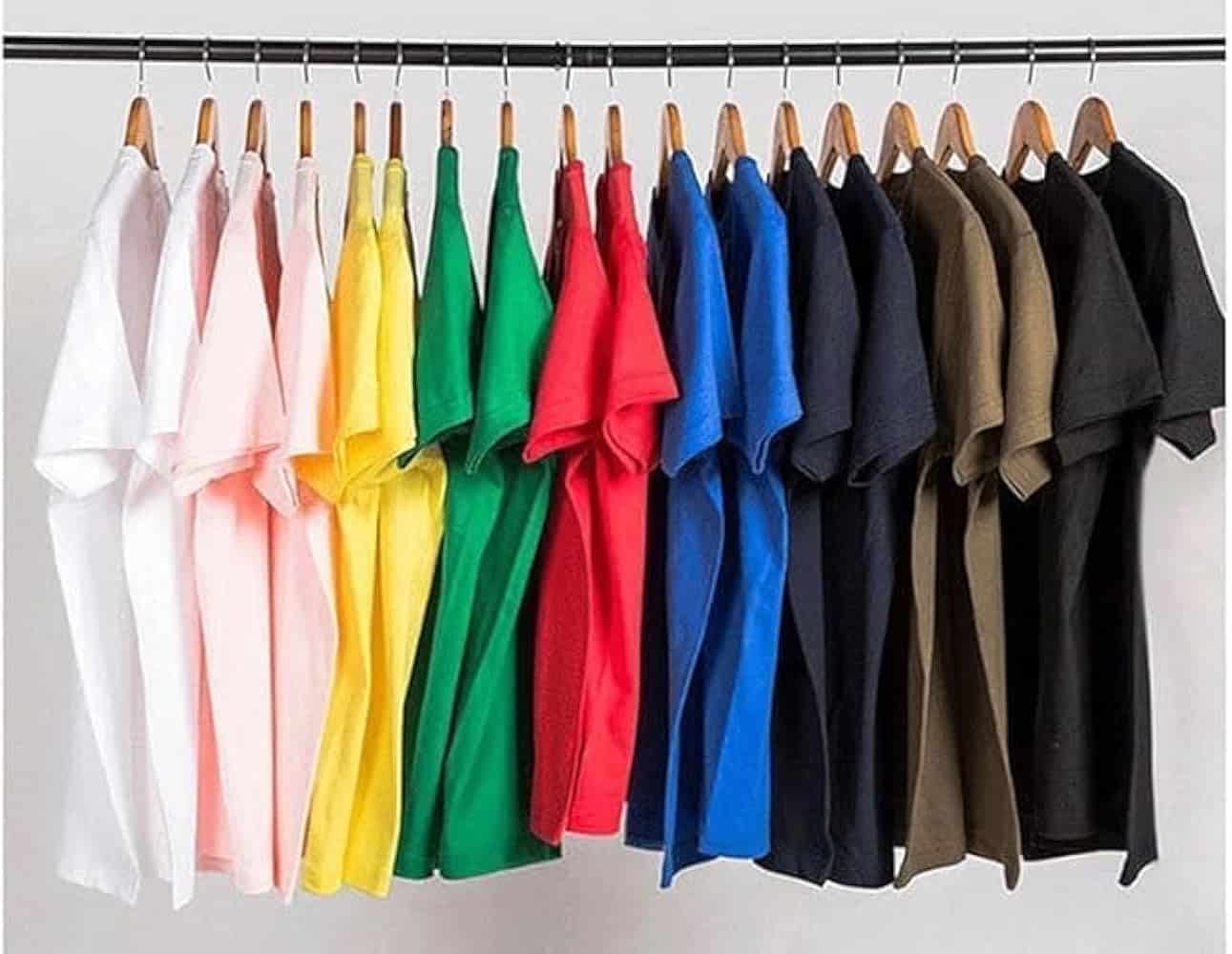 T-shirt coloré bien entretenu