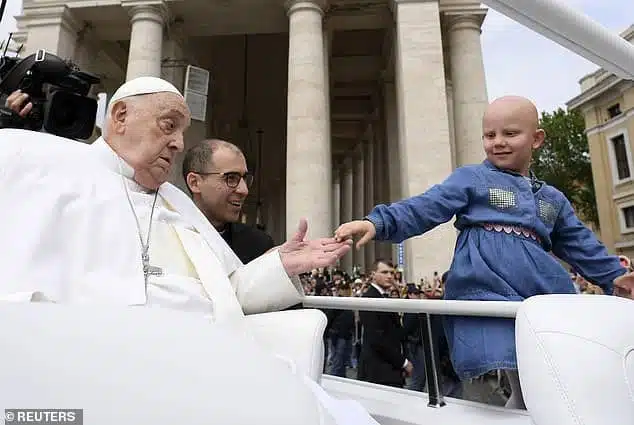 Pape François lors d'une messe pascale