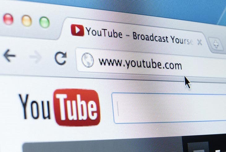 Accéder à youtube depuis un navigateur - source : spm