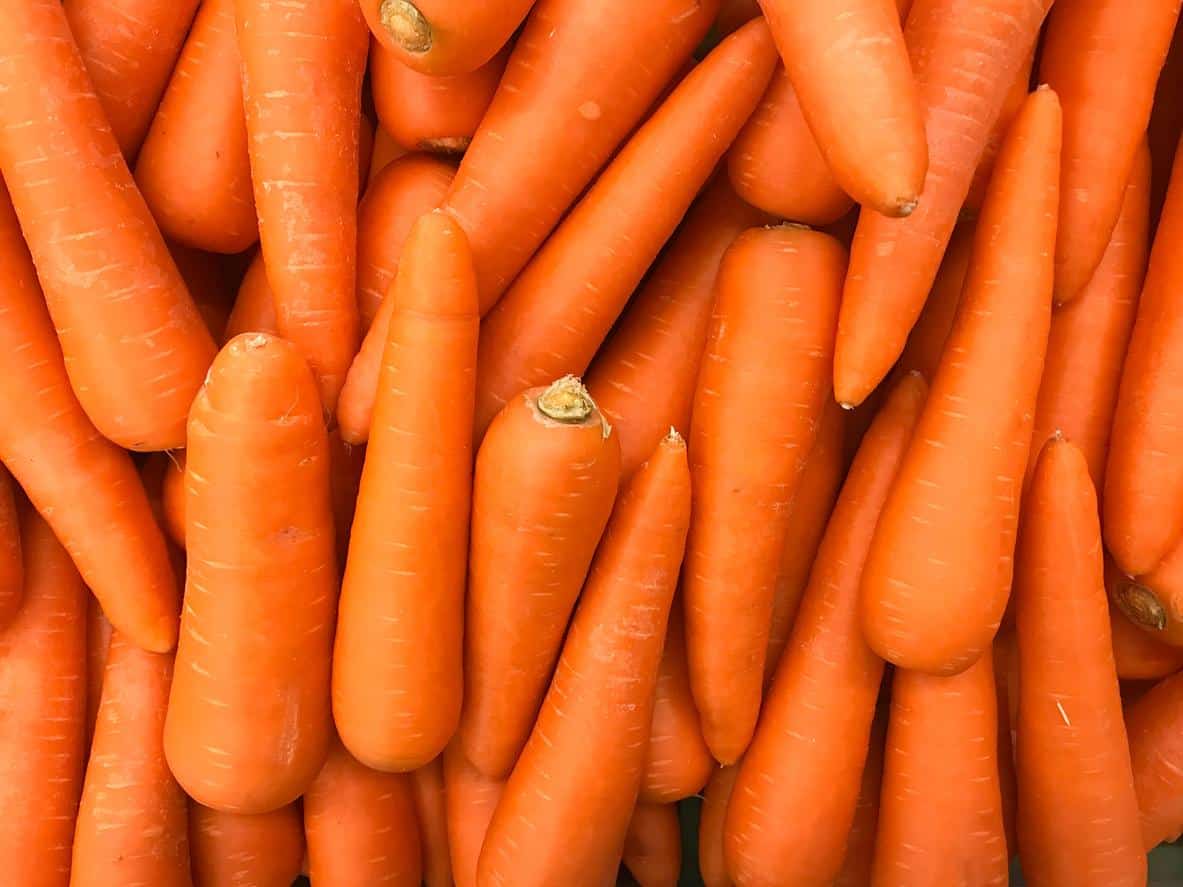 Carottes crues et râpées