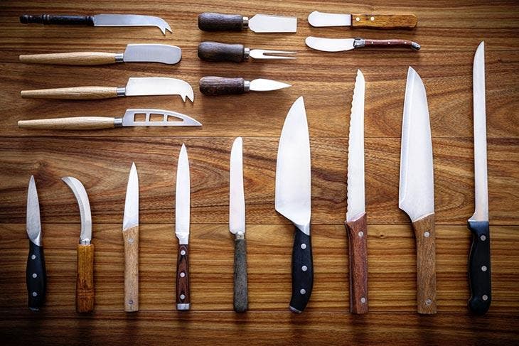 Couteaux de cuisine. source : spm