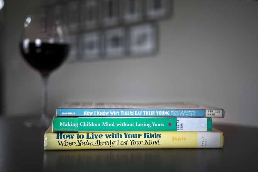 Des livres en ordres sur la table