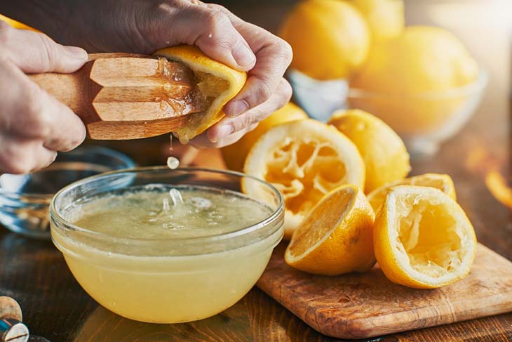 Du jus de citron – source : spm