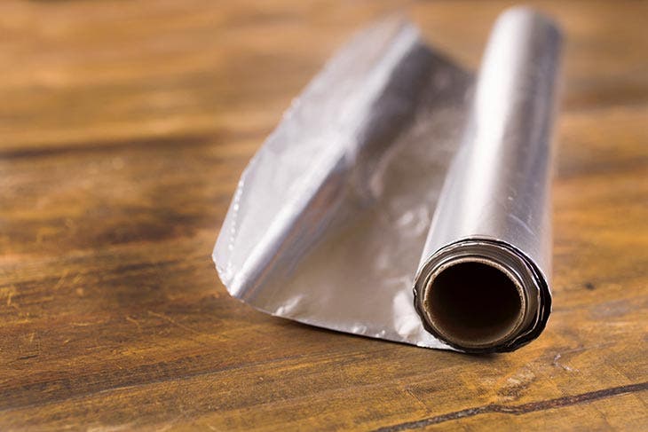 Du papier aluminium. source : spm