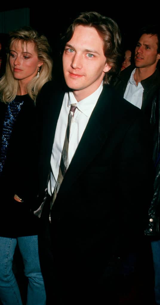 Andrew McCarthy en portrait sérieux, années 80