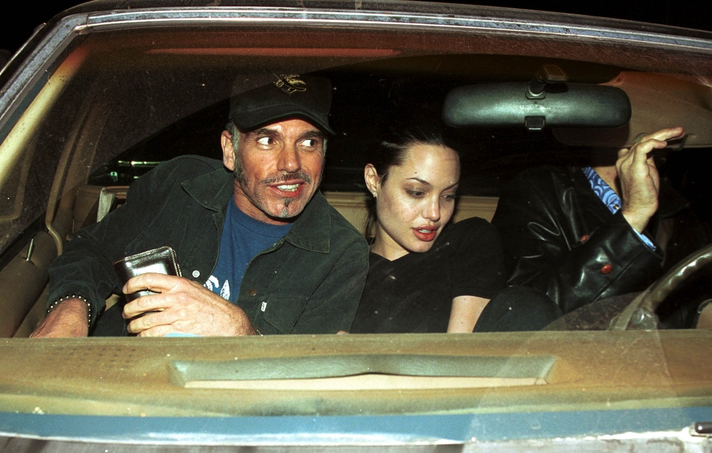 Billy Bob Thornton et Angelina Jolie sous l'objectif des paparazzi