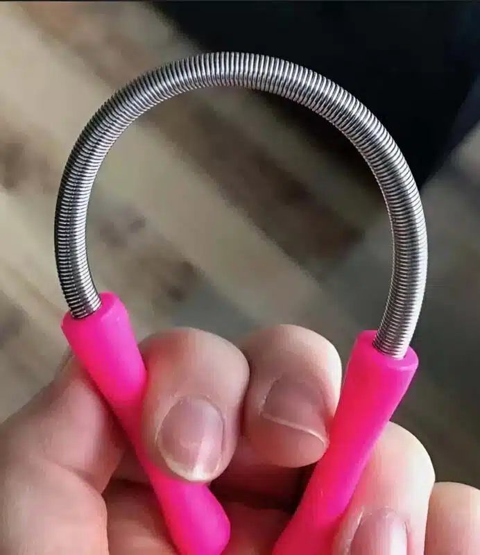 Technique d'utilisation de l'outil spiralé