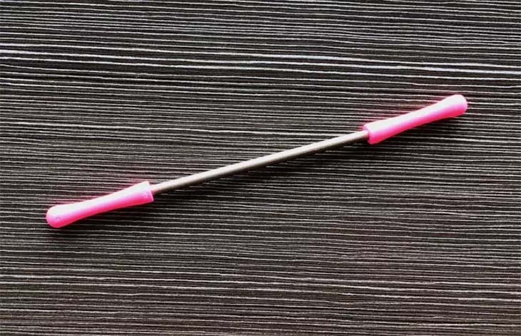 Accessoire beauté en spirale pour l'épilation du visage