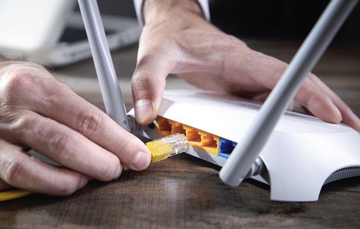 Redémarrer le routeur wifi 