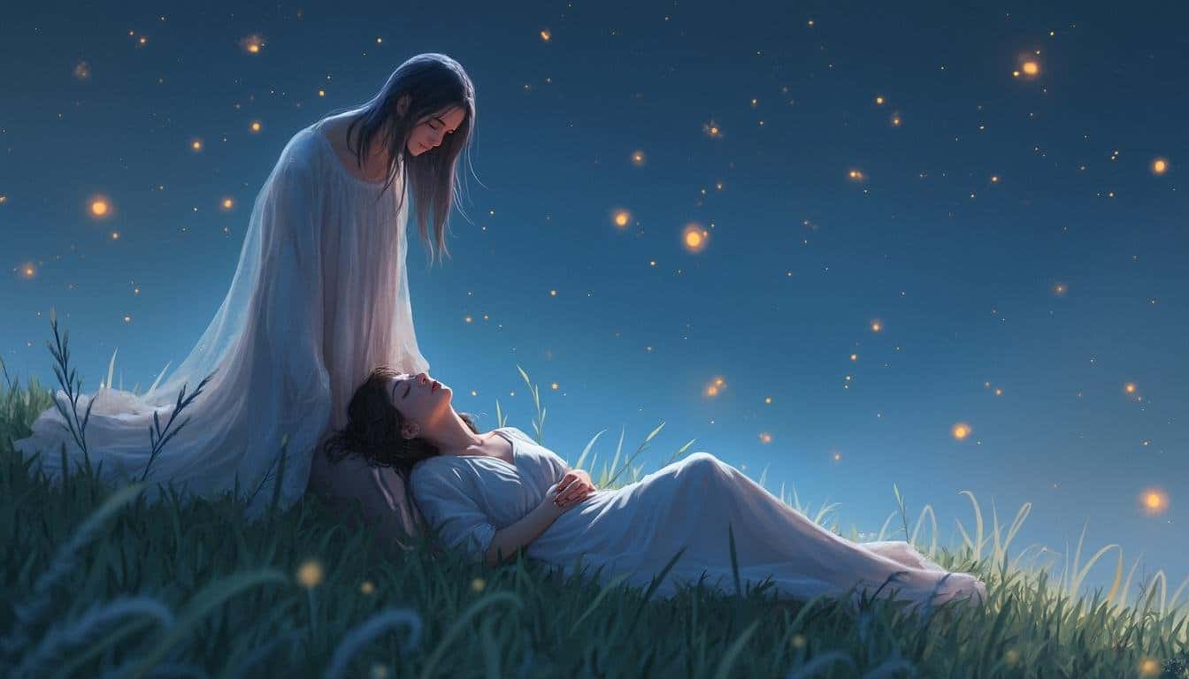 Dialogue onirique avec une personne décédée