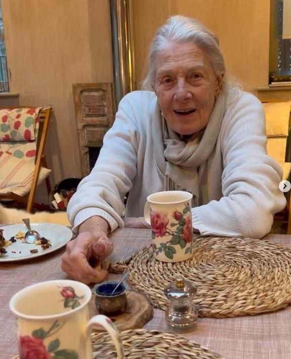Vanessa Redgrave, portrait récent et souriant