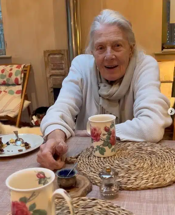 Vanessa Redgrave, portrait récent et souriant
