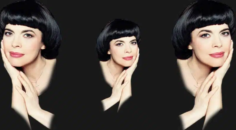 Mireille Mathieu sur scène