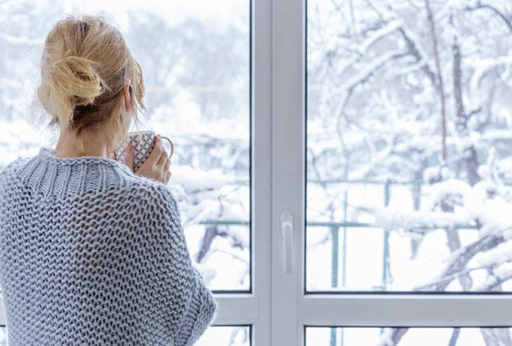 Une maison en hiver. source : spm