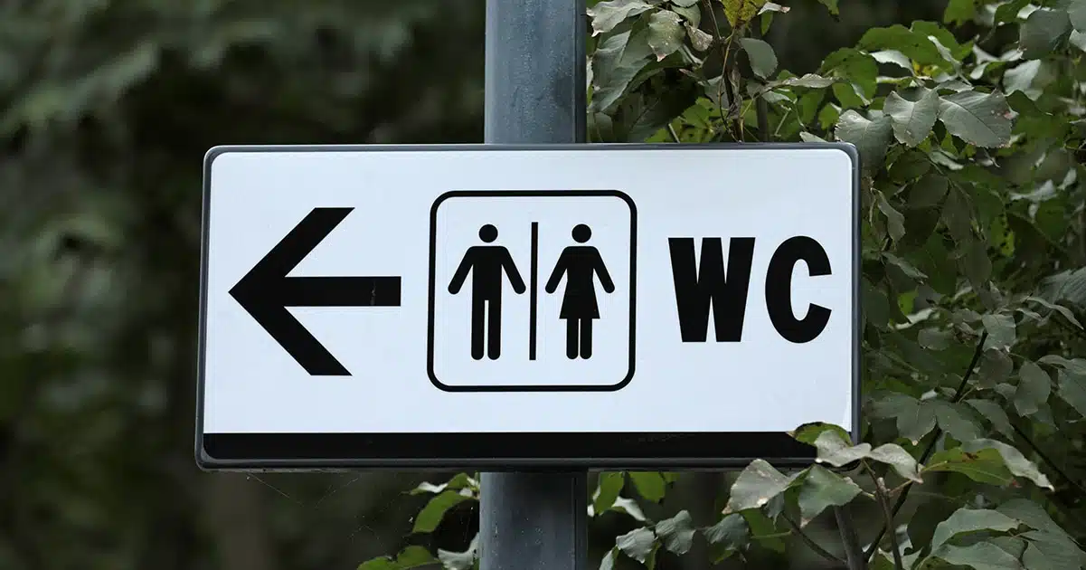 Panneau WC international