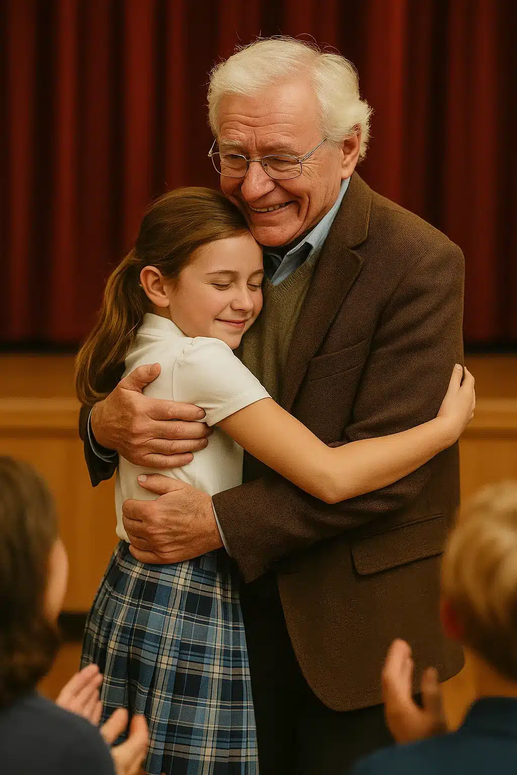 Maison décorée avec des dessins d'enfant