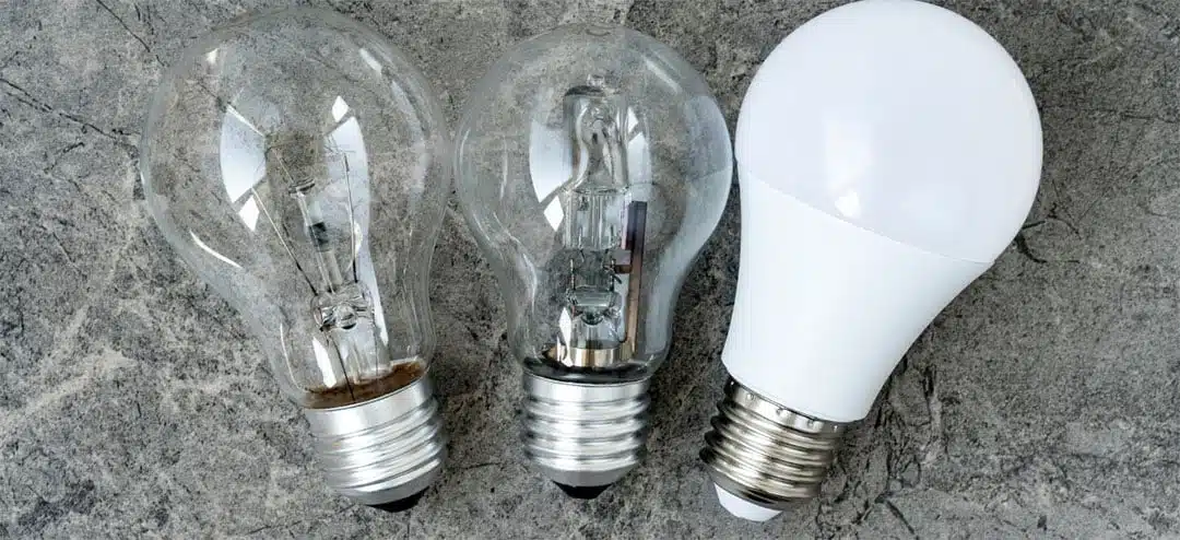 Différents modèles d'ampoules LED intégrées