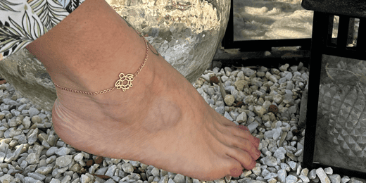 Question du placement du bracelet de cheville gauche ou droite