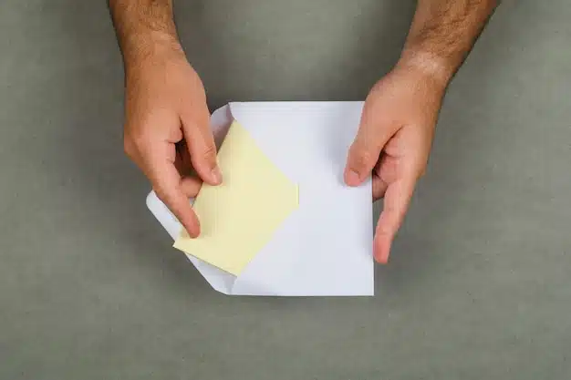 Lettre émouvante