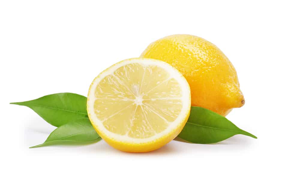 Citron jaune frais
