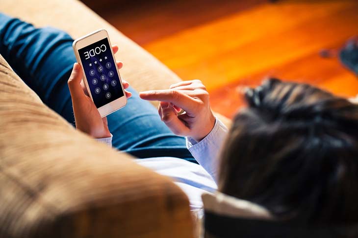 Composer un code sur son téléphone 
