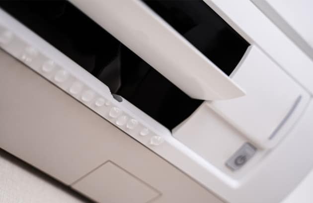 Climatiseur mal installé