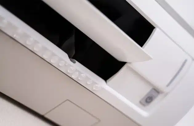 Climatiseur mal installé