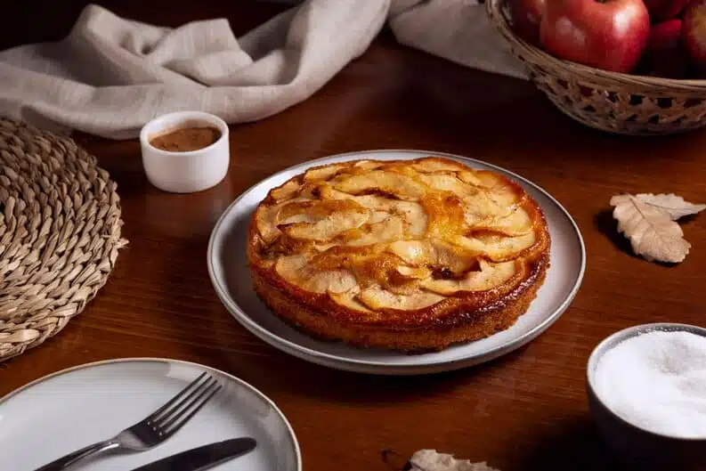 Tarte aux pommes maison