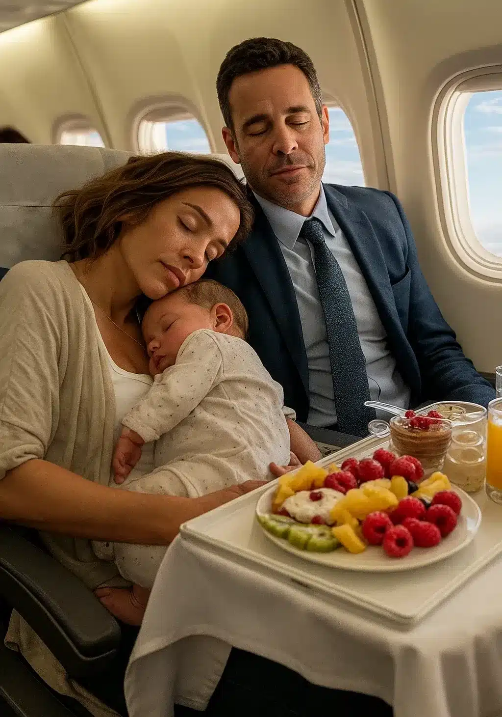 Scène de mariage avec une rencontre émouvante