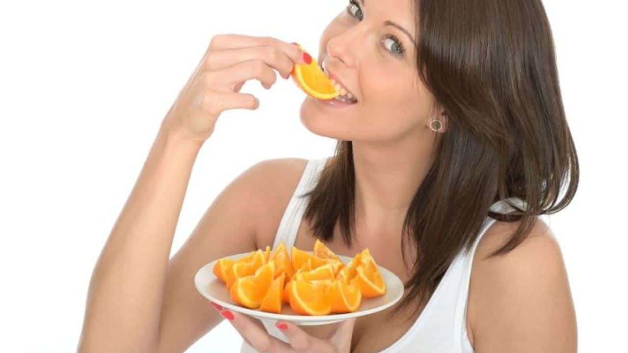 Oranges fraîches et appétissantes