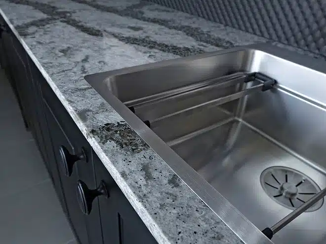 Illustration de résidus dans une canalisation