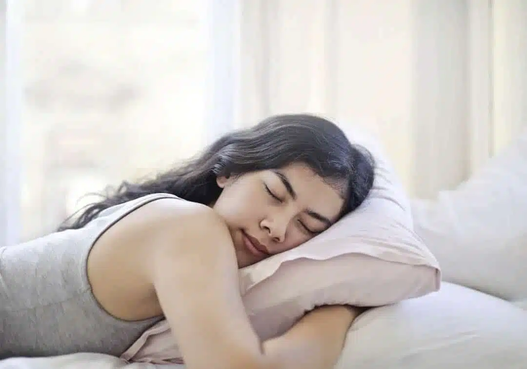 Personne dormant paisiblement