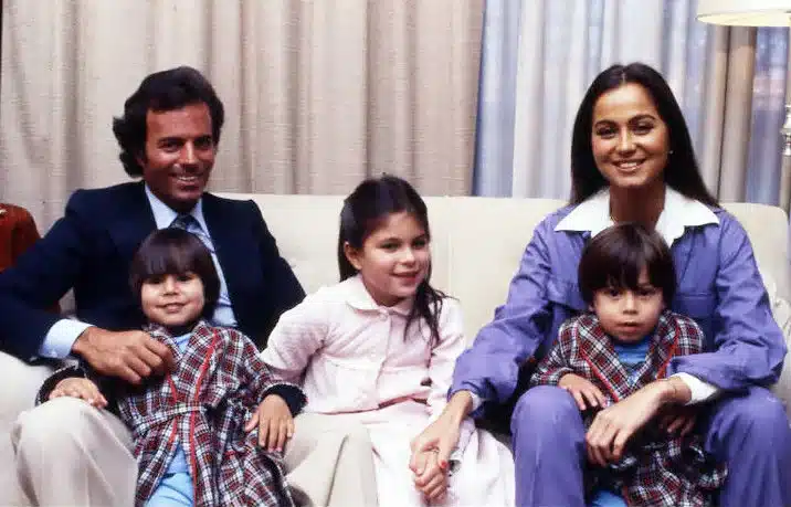 Isabel Preysler et Julio Iglesias ensemble