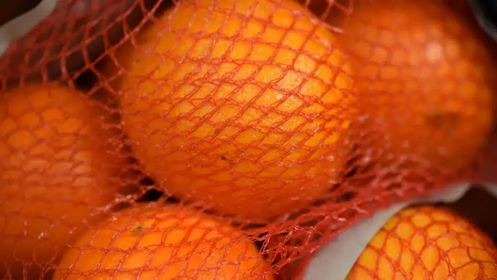 Rayon fruits et légumes de supermarché