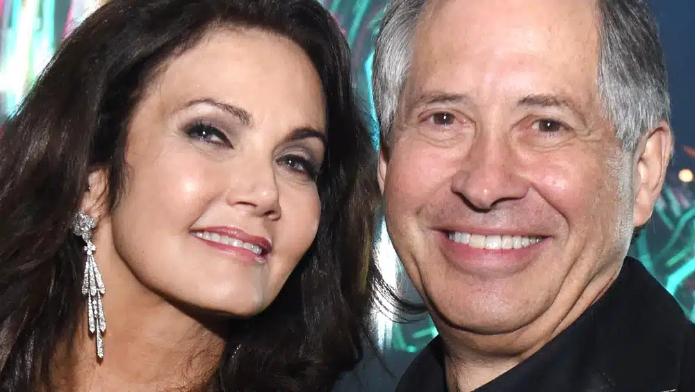 Lynda Carter et son mari Robert A. Altman, souriants
