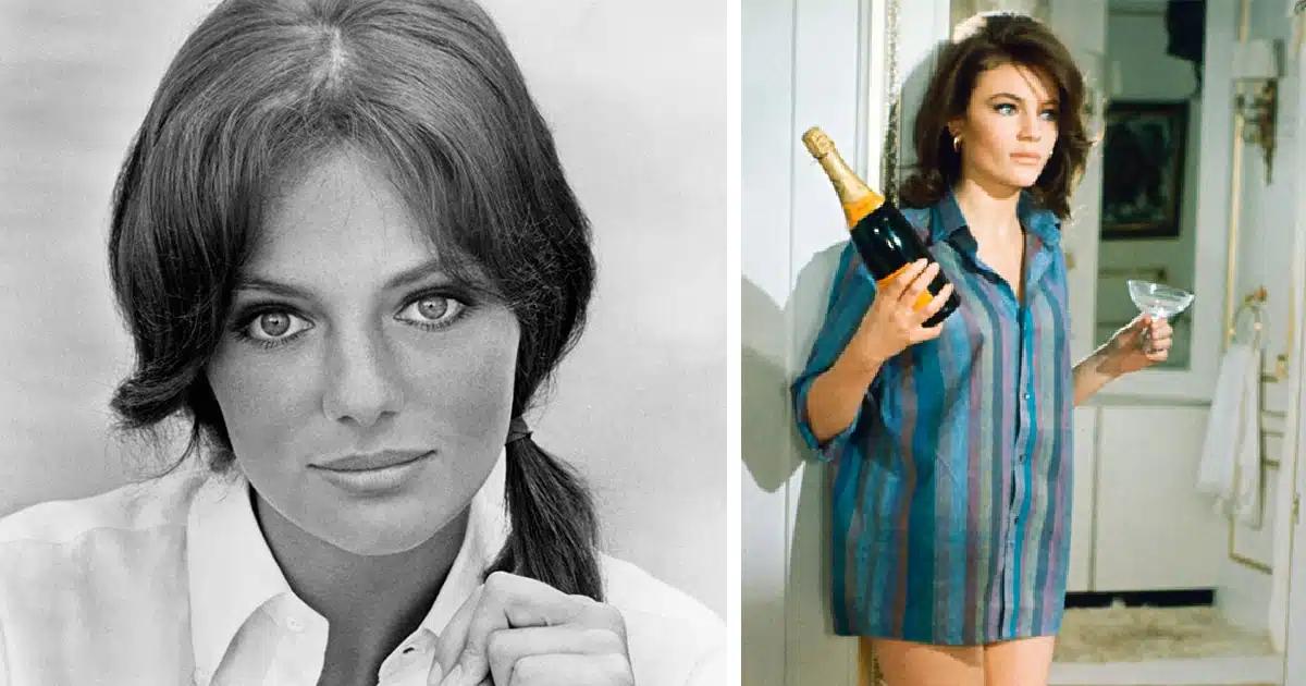 Portrait de Jacqueline Bisset dans sa jeunesse