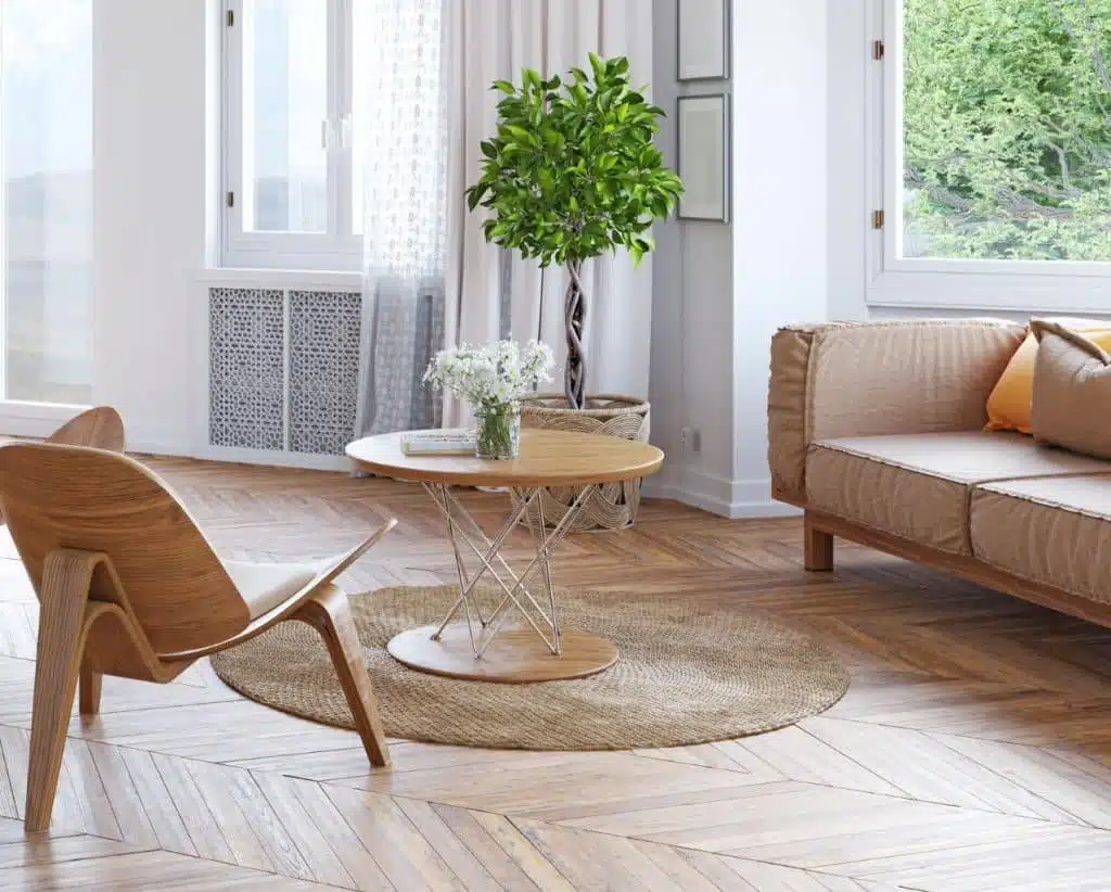 Maison propre et bien rangée