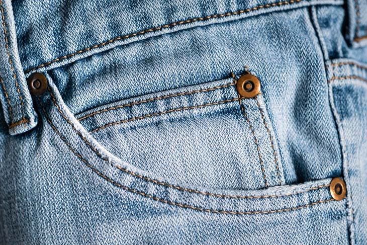 Petite poche du jean