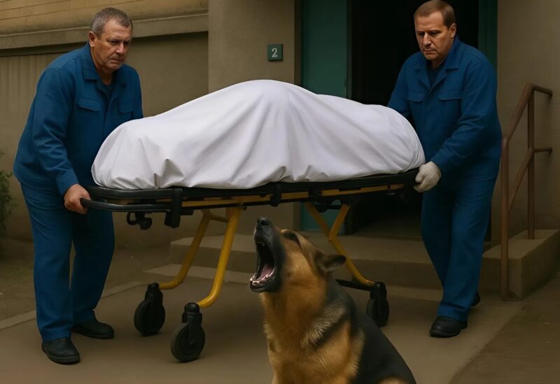 Chien et son maître âgé réunis