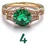 Bague audacieuse et puissante