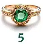 Bague pétillante et joyeuse