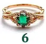 Bague mystérieuse et profonde