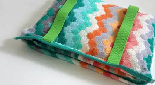 Matériel de couture et tissu prêt pour le recyclage créatif