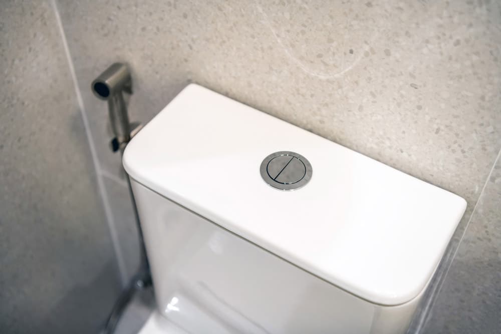 Toilettes à double commande