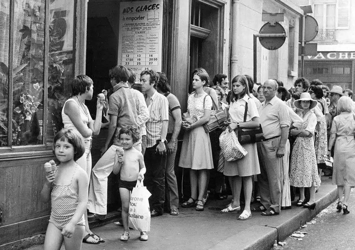 Rencontre fortuite dans les années 70