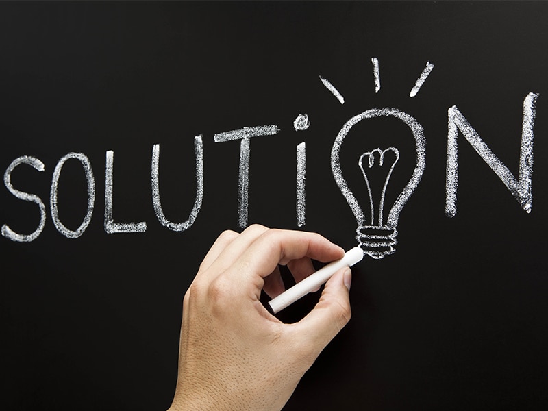 Schéma détaillant la solution du casse-tête